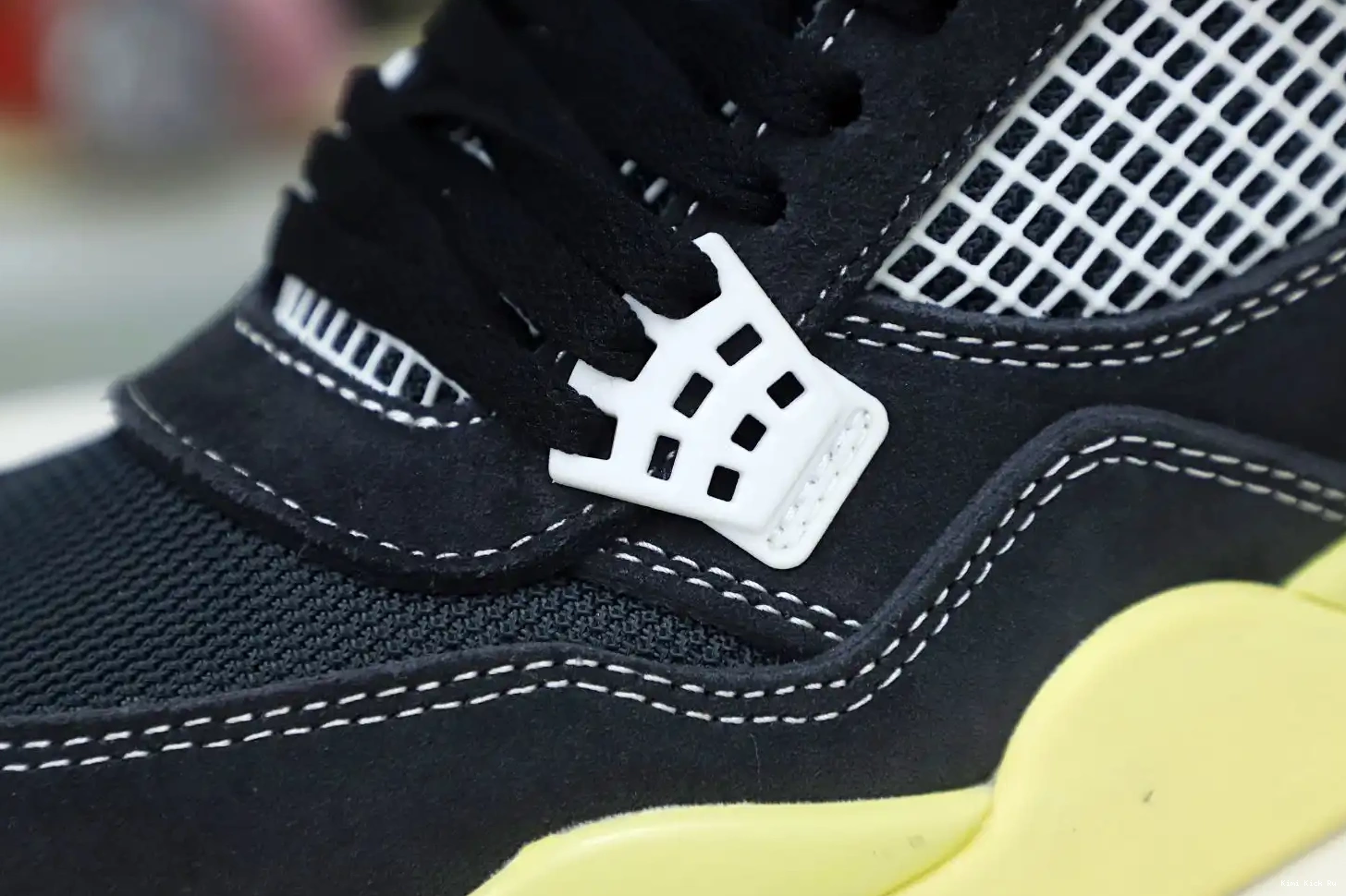 Kimikick UNION 4 'OFF AIR JORDAN NOIR' RETRO X LA 0614